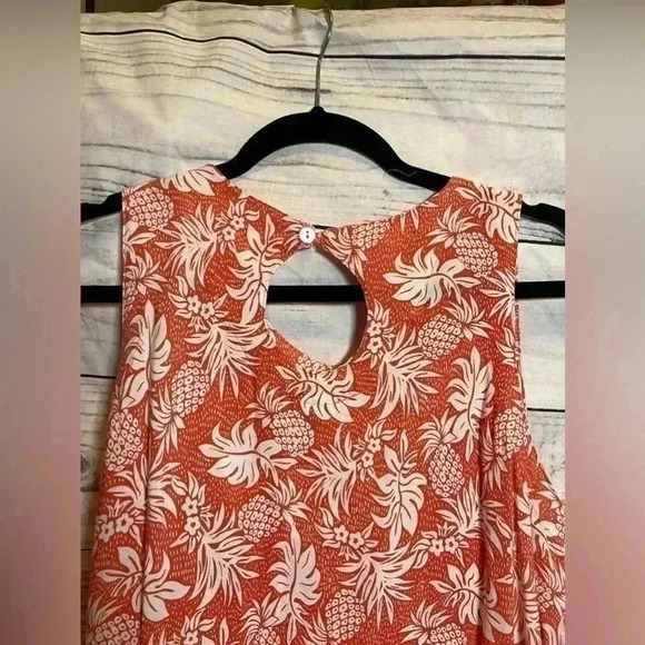 Island beach pineapple print shift dress - Picture 3 of 5